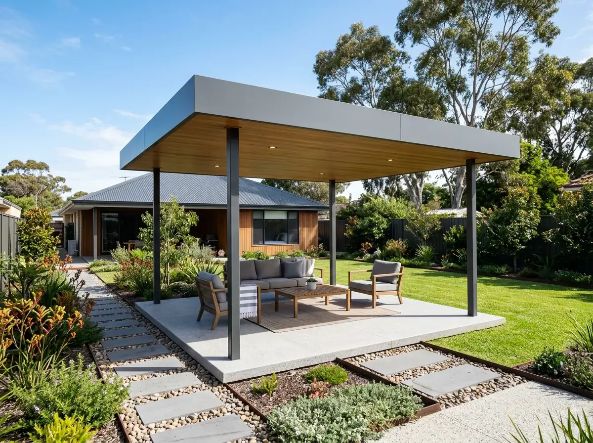 Freestanding Flat Patios built in Perth
