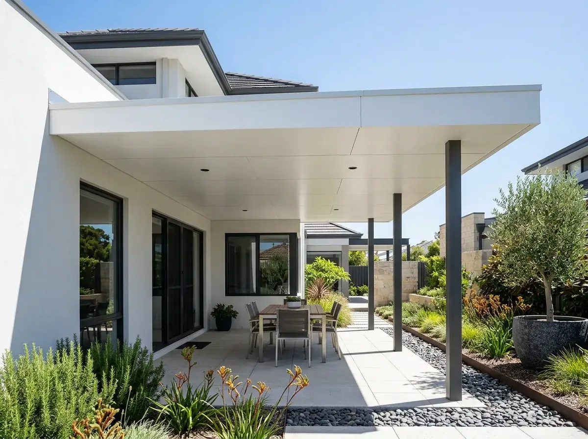 Insulated Flat Patios built in Perth
